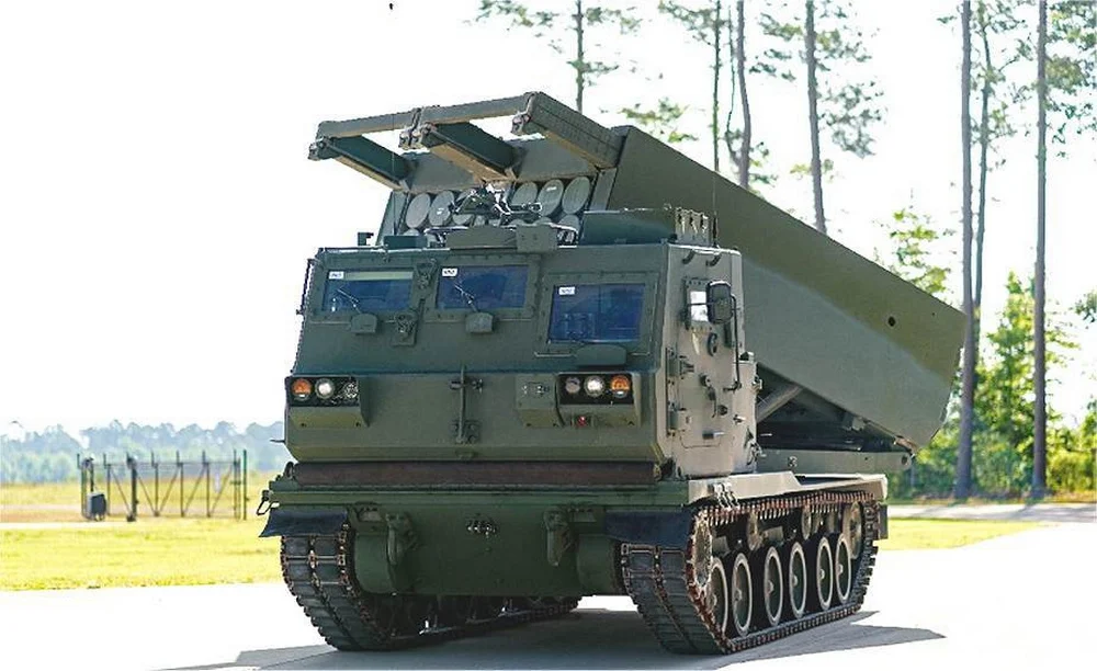 Un lanzacohetes M270A2 mejorado. Ilustración: Lockheed Martin