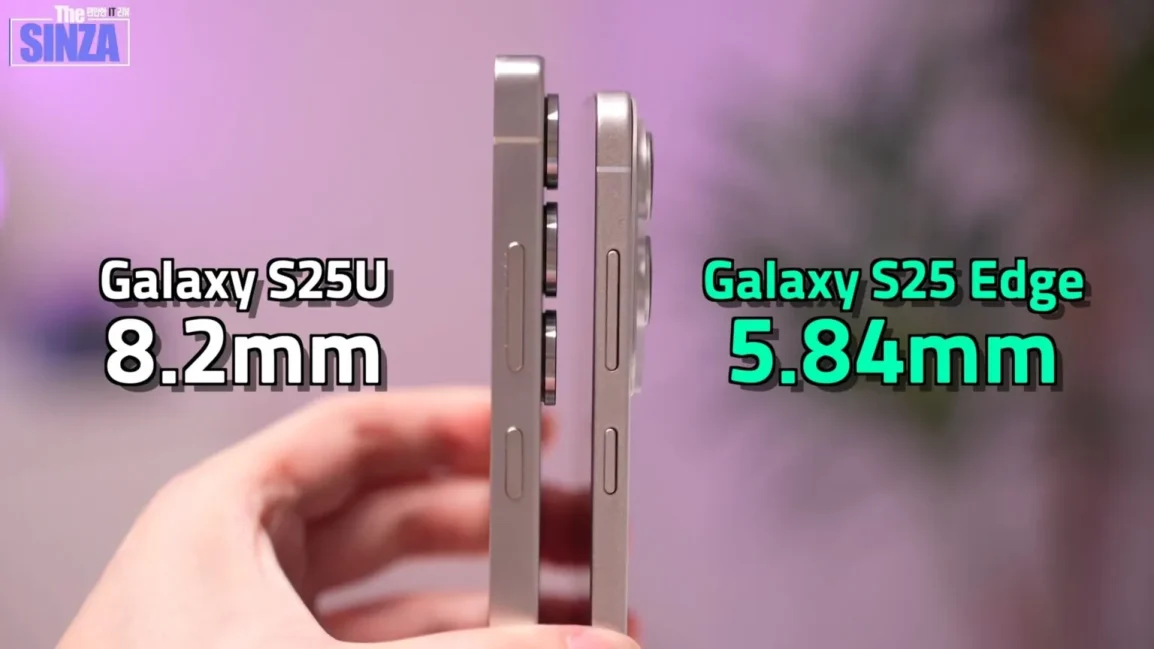 Estudio del diseño del Samsung Galaxy S25 Edge