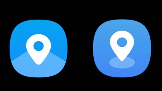 Nuevo icono Samsung Find en One UI 7
