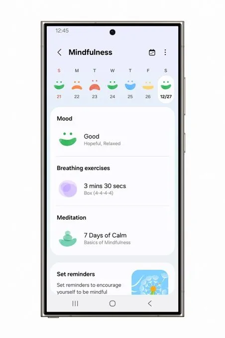 Samsung Galaxy Ring: funciones de salud actualizadas Samsung Galaxy Ring: funciones de salud actualizadas