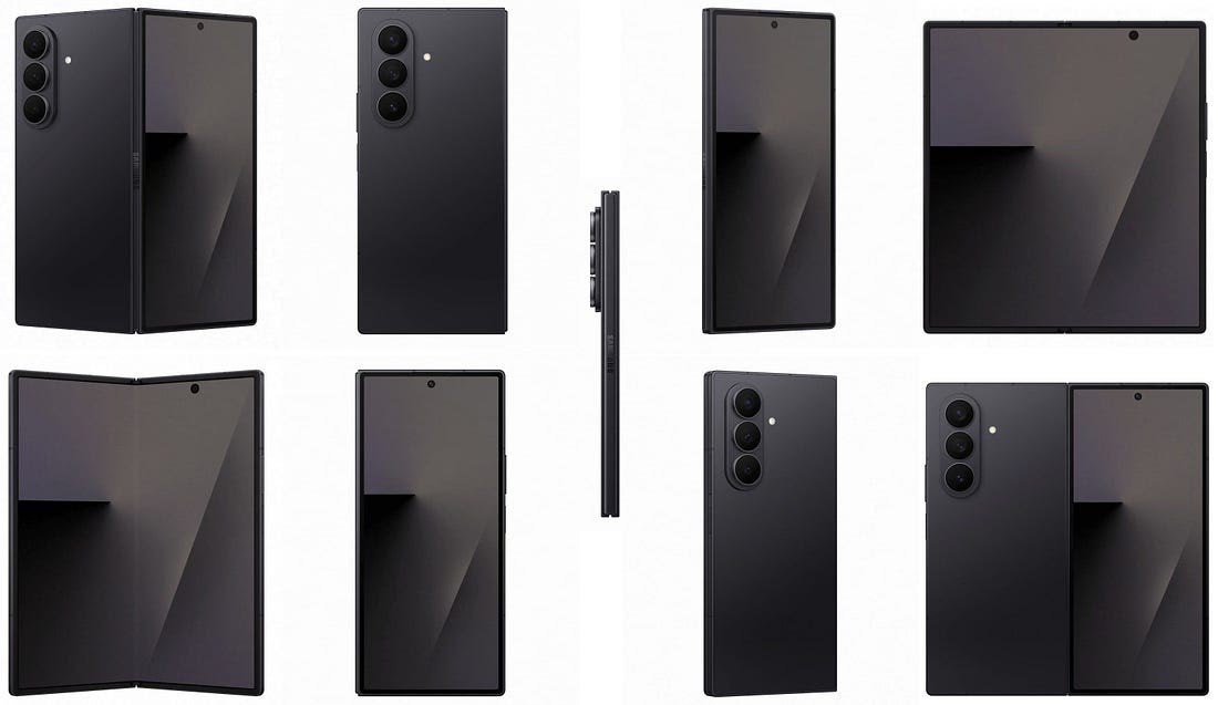 Samsung Galaxy Z Fold 7 en color Negro Jet Samsung Galaxy Z Fold 7 en color Negro Jet