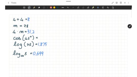Solucionador matemático en Samsung Notes Un ejemplo de cómo funciona Math Solver en Samsung Notes