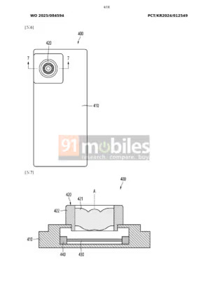 Imagen de un smartphone Samsung con lente modular 1 Imagen de un smartphone Samsung con lente modular 1