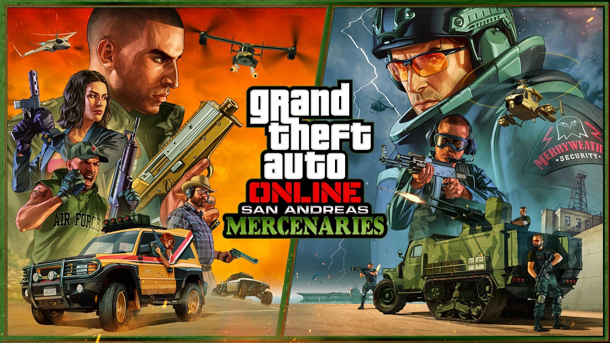 Vuelve el calor a Los Santos con el lanzamiento de la gran actualización San Andreas Mercenaries para Grand Theft Auto Online. Rockstar Games ha publicado su tráiler de lanzamiento Vuelve el calor a Los Santos con el lanzamiento de la gran actualización San Andreas Mercenaries para Grand Theft Auto Online. Rockstar Games ha publicado su tráiler de lanzamiento