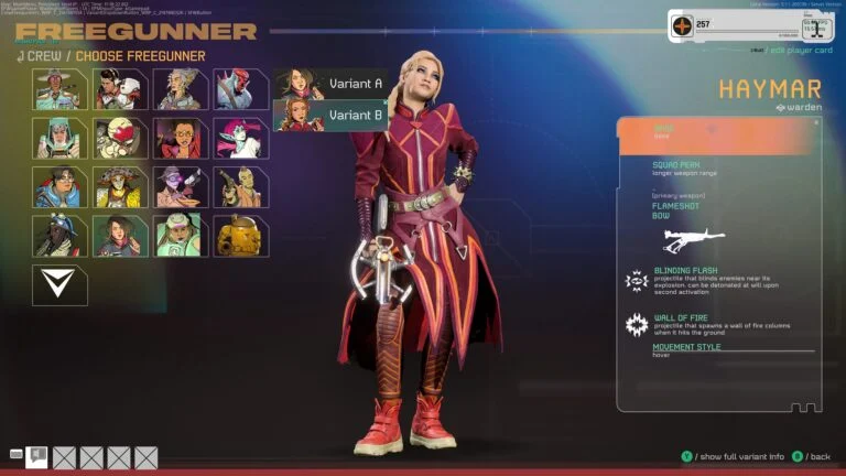 Captura de pantalla del juego Concord