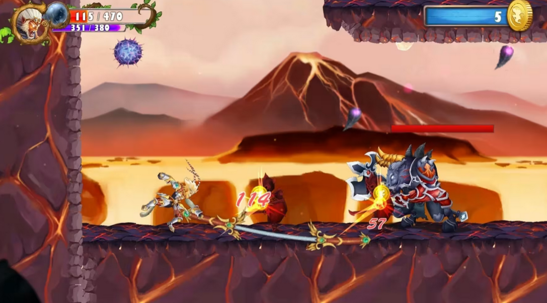 Captura de pantalla del juego Wukong Sun: Leyenda Negra 2