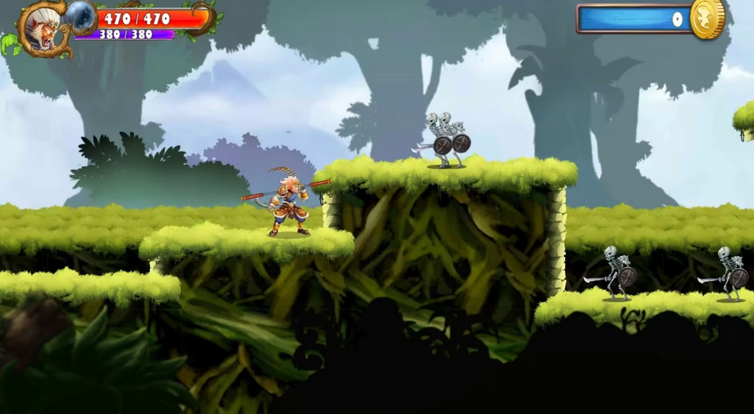 Captura de pantalla del juego Wukong Sun: Leyenda Negra 3