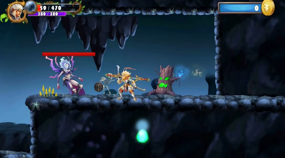 Captura de pantalla del juego Wukong Sun: Leyenda Negra 4