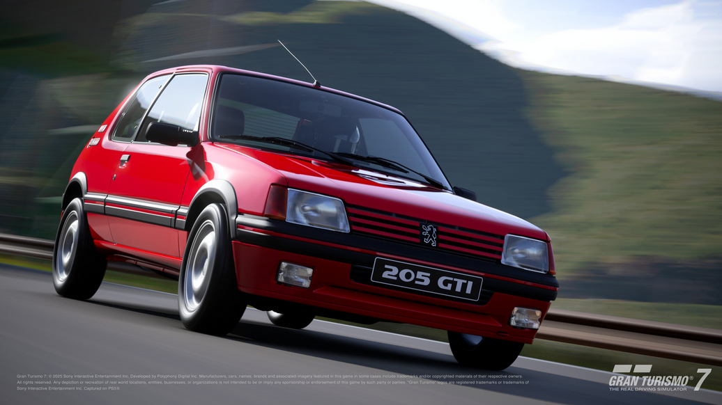 Captura de pantalla de Gran Turismo 7 - Peugeot 205 GTI '88 Captura de pantalla de Gran Turismo 7 - Peugeot 205 GTI '88