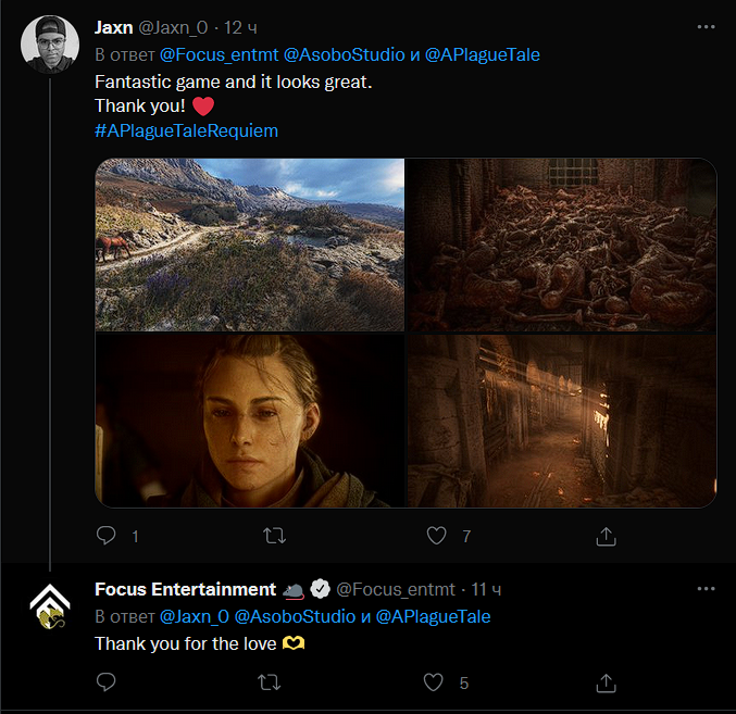 Falta de respeto a los fans: los desarrolladores de A Plague Tale: Requiem guardan silencio sobre la situación con la falta de 60 cuadros por segundo en consolas y los problemas de optimización-3 Falta de respeto a los fans: los desarrolladores de A Plague Tale: Requiem guardan silencio sobre la situación con la falta de 60 cuadros por segundo en consolas y los problemas de optimización-3