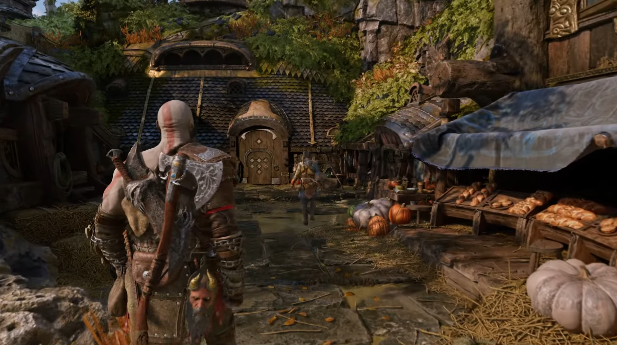 Los desarrolladores de God of War: Ragnarok contaron sobre el mundo de los enanos Svartalheim, donde se está construyendo una ciudad industrial entre varios biomas-8