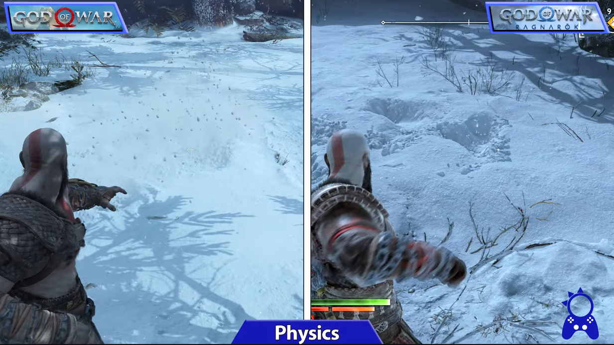 Progreso demencial: un bloguero compara la versión de PC de God of War 2018 en configuración Ultra y God of War Ragnarok en PlayStation 5-6 Progreso demencial: un bloguero compara la versión de PC de God of War 2018 en configuración Ultra y God of War Ragnarok en PlayStation 5-6