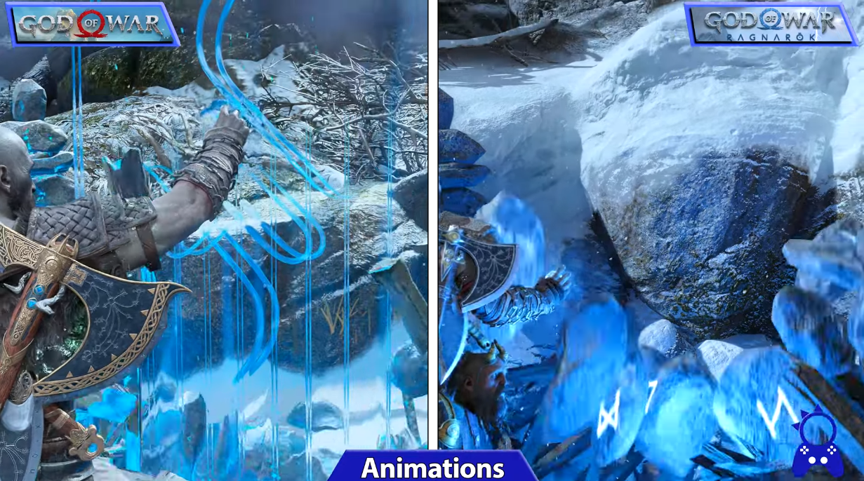 Progreso demencial: un bloguero compara la versión de PC de God of War 2018 en configuración Ultra y God of War Ragnarok en PlayStation 5-13 Progreso demencial: un bloguero compara la versión de PC de God of War 2018 en configuración Ultra y God of War Ragnarok en PlayStation 5-13