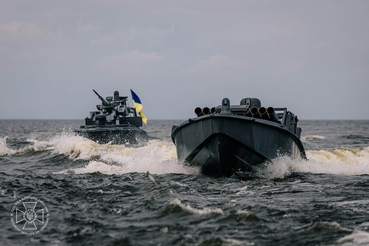 SSU mostró una nueva generación de drones marinos Sea Baby: ahora con una ametralladora y MLRS (video)-3 Imagen de Sea Baby sin armas
