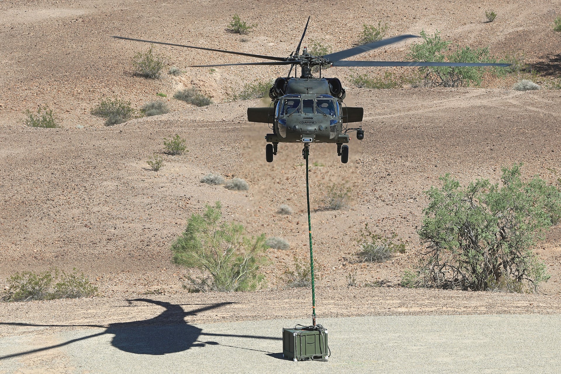 Un helicóptero no tripulado Sikorsky UH-60M Black Hawk durante el ejercicio Convergencia 2022. Ilustración: Lockheed Martin