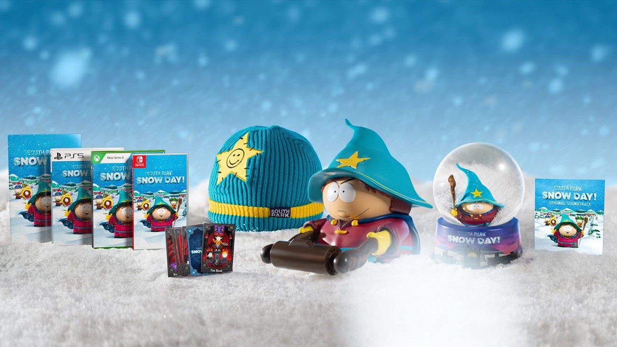 Un sombrero, una bola de nieve y un portarrollos de papel higiénico: la creativa edición de coleccionista del juego de acción cooperativa South Park: Snow Day Un sombrero, una bola de nieve y un portarrollos de papel higiénico: la creativa edición de coleccionista del juego de acción cooperativa South Park: Snow Day