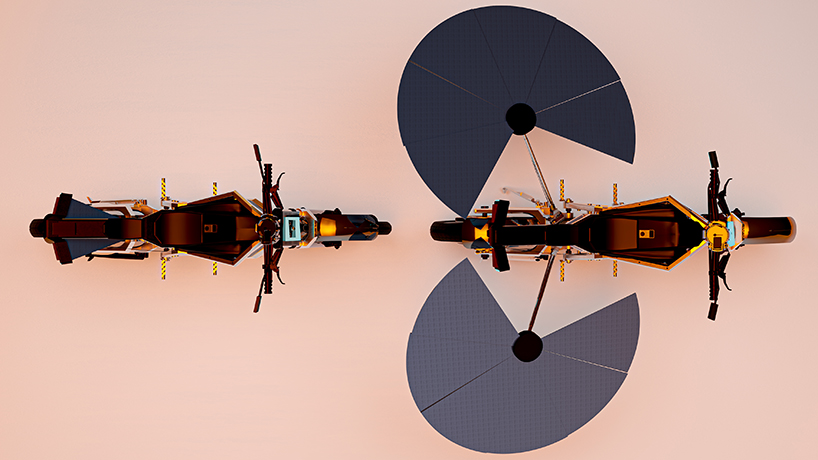 Motocicleta independiente SOLARIS de MASK Architects