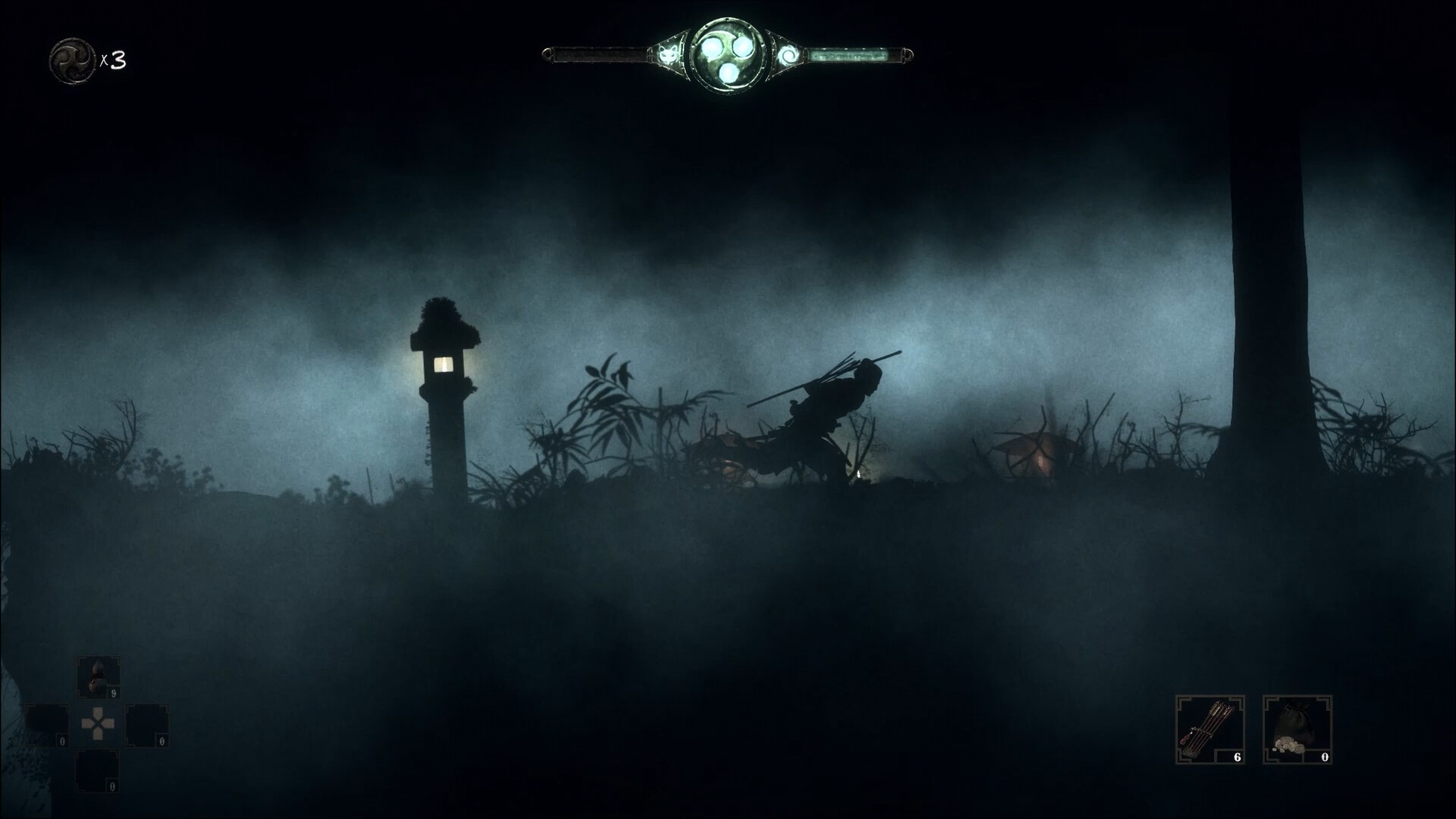 Una escena de El espíritu del samurái