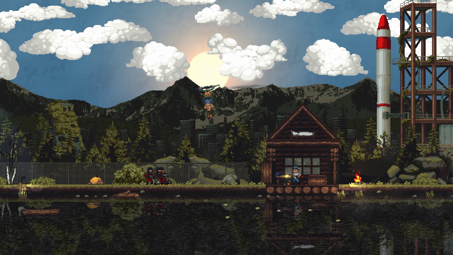 Fotograma del juego Ruins To Fortress - construcción de una base