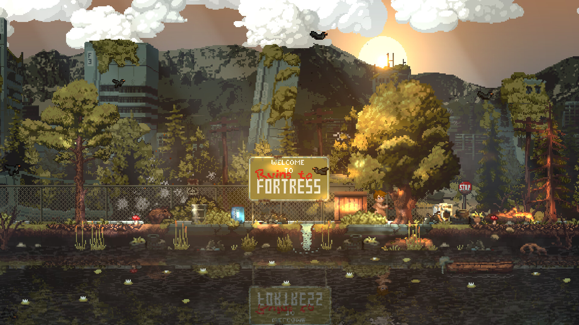 Fotograma de Ruins To Fortress - PvE gameplay