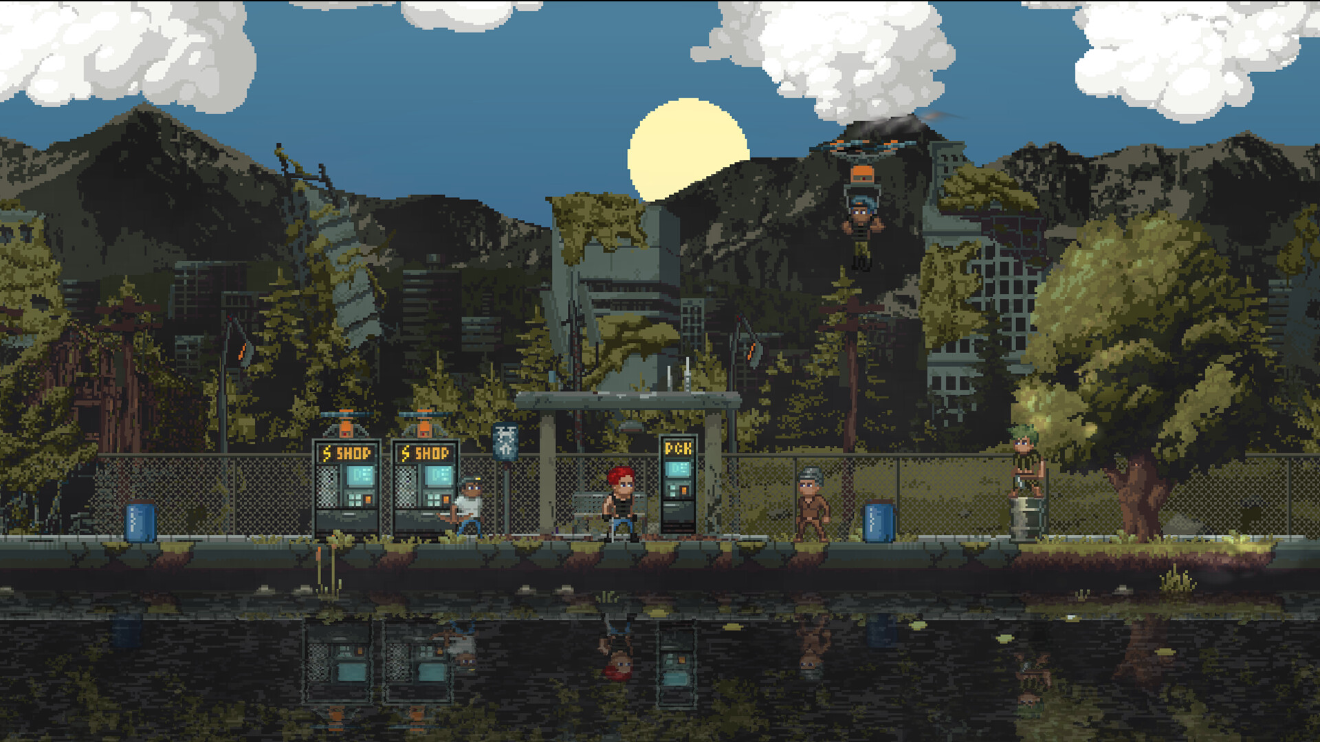 Fotograma del juego Ruins To Fortress - supervivencia en la isla