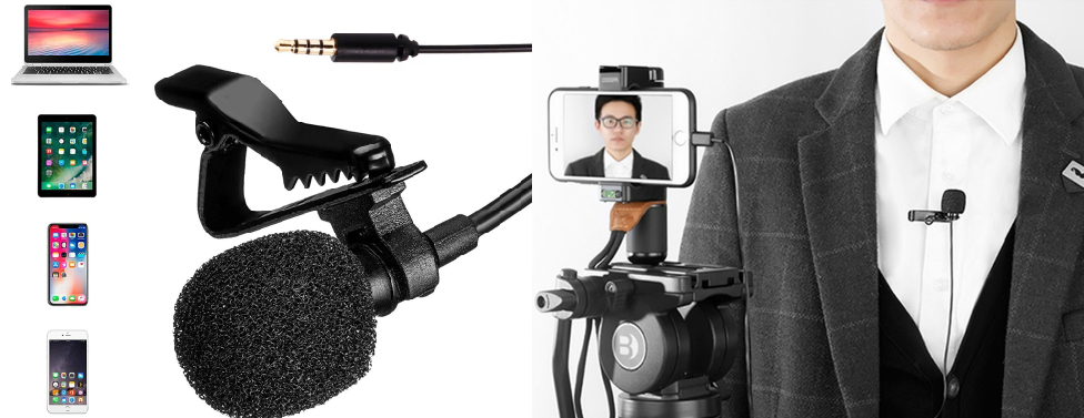micrófono de solapa para streaming micrófono de solapa de aliexpress
