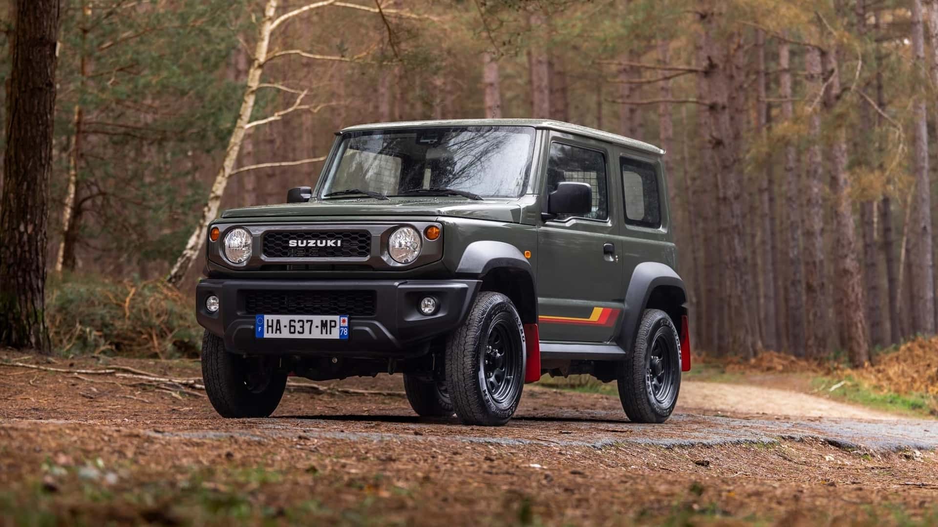 Suzuki Jimny 55ème Anniversaire en Francia - foto 1 Suzuki Jimny 55ème Anniversaire en Francia - foto 1