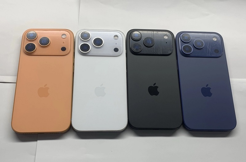 Mock-up of the iPhone 17 Pro