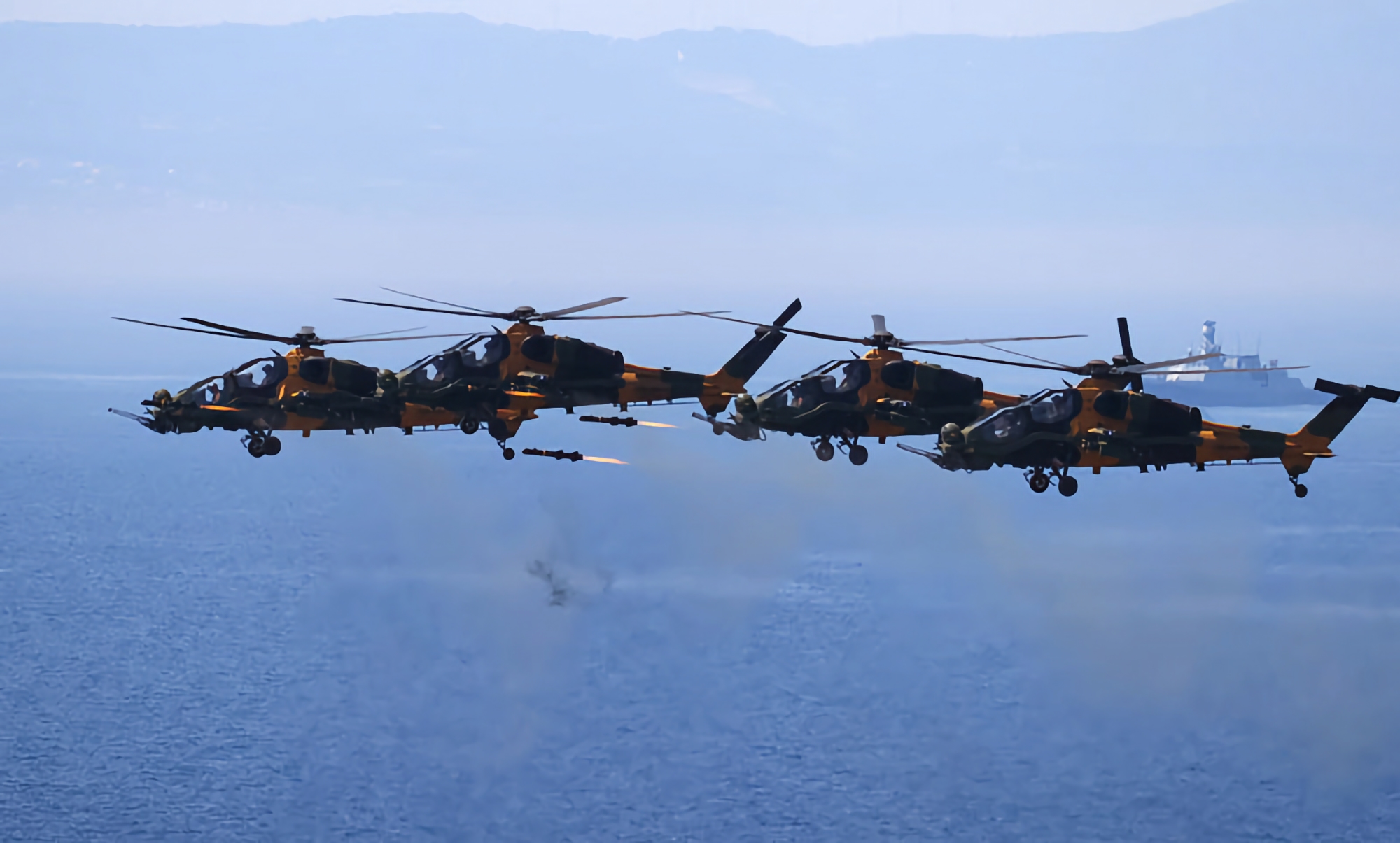 Nigeria ha recibido el primer lote de helicópteros de ataque turcos T129 ATAK, basados en el helicóptero italiano Agusta A129 Mangusta. Nigeria ha recibido el primer lote de helicópteros de ataque turcos T129 ATAK, basados en el helicóptero italiano Agusta A129 Mangusta.