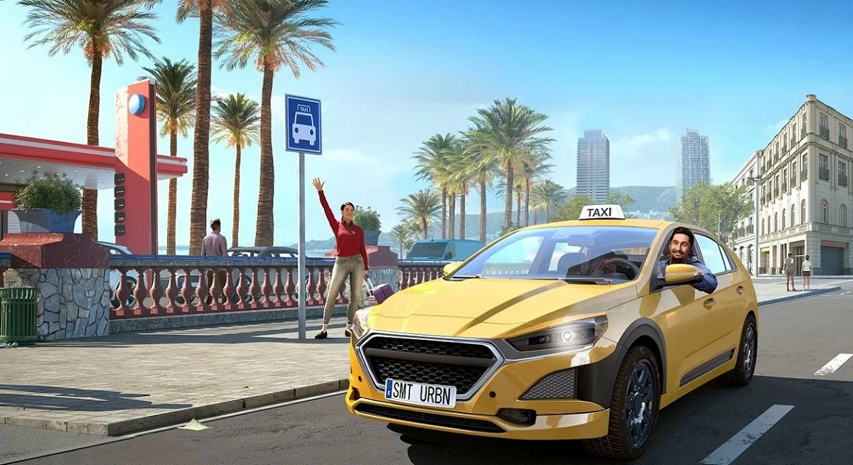 460 km alrededor de Barcelona: el tráiler de revisión del interesante simulador de coches Taxi Life: A City Driving