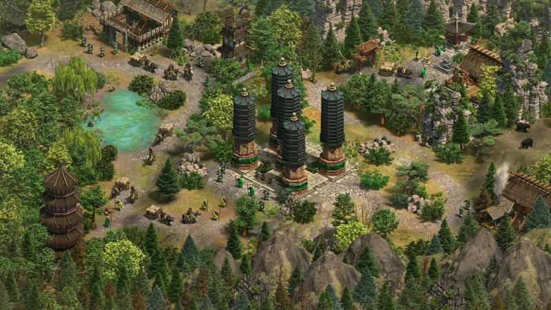 Captura de pantalla del juego Age of Empires II: Definitive Edition - Tres Reinos 1