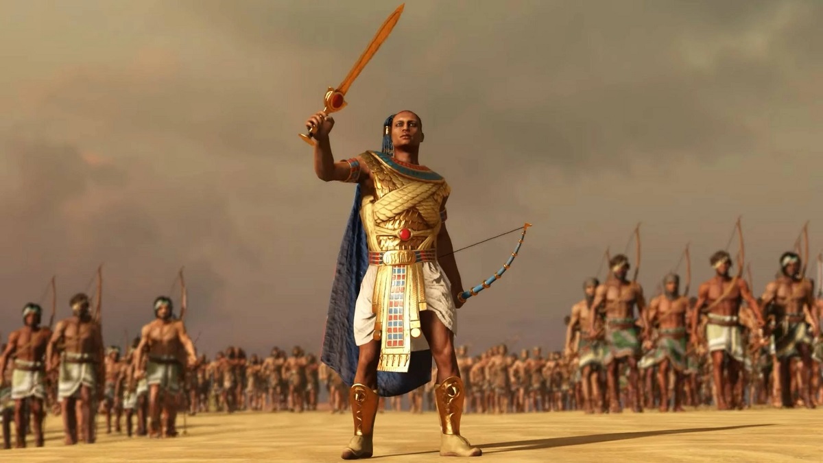 Colapso del Antiguo Egipto: Se desvela el tráiler cinemático de estrategia de Total War: Pharaoh dedicado al rey Ramsés
