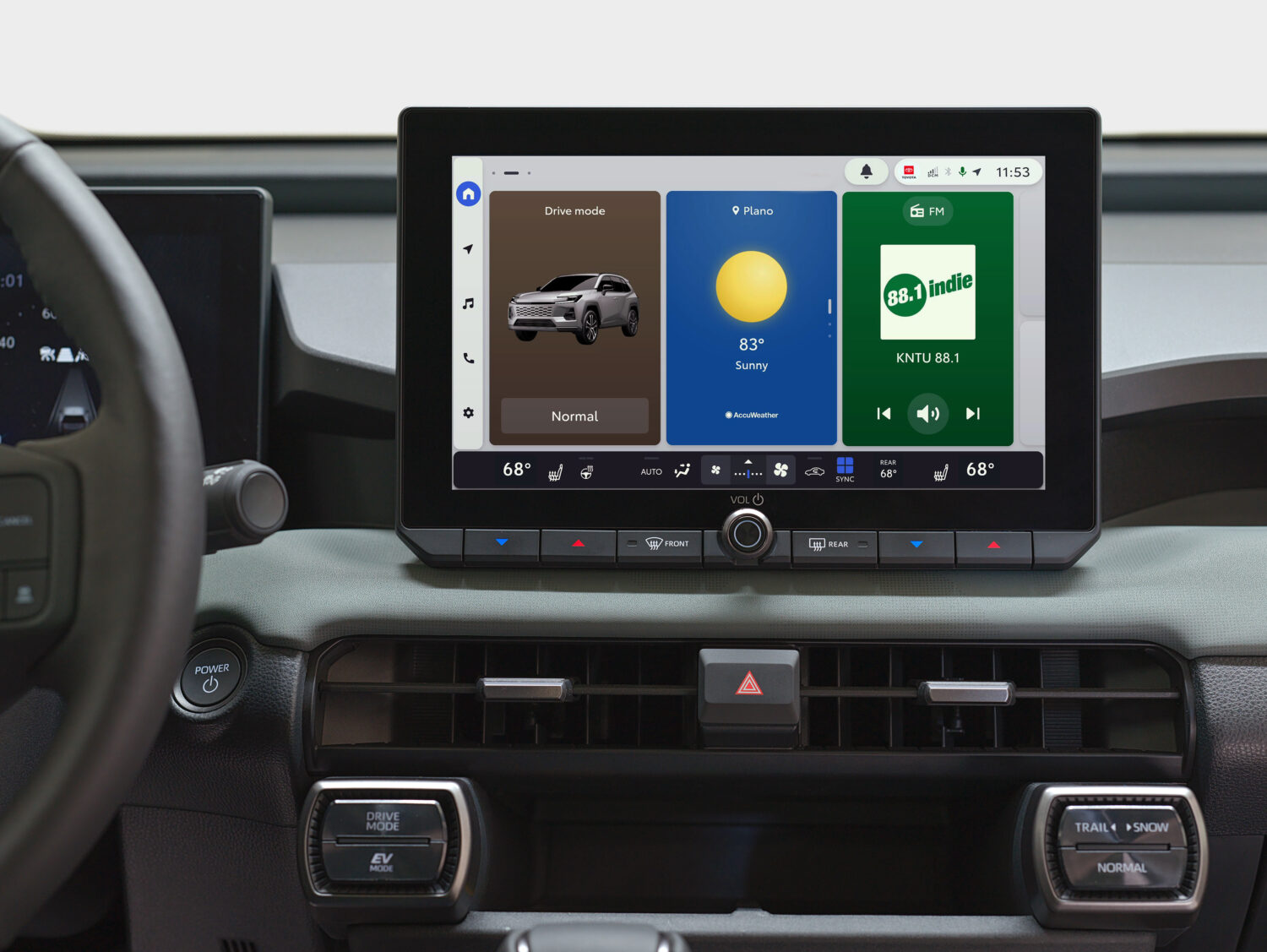 Toyota Audio Multimedia 3-Widget Home Screen Toyota Audio Multimedia 3-Widget Home Screen