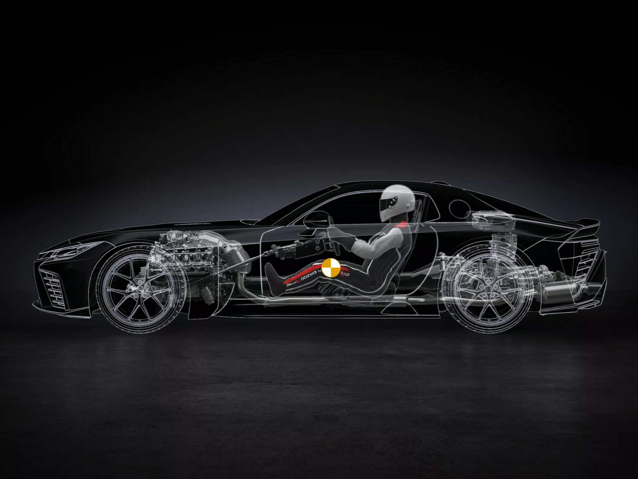 Parte trasera del Toyota GR GT