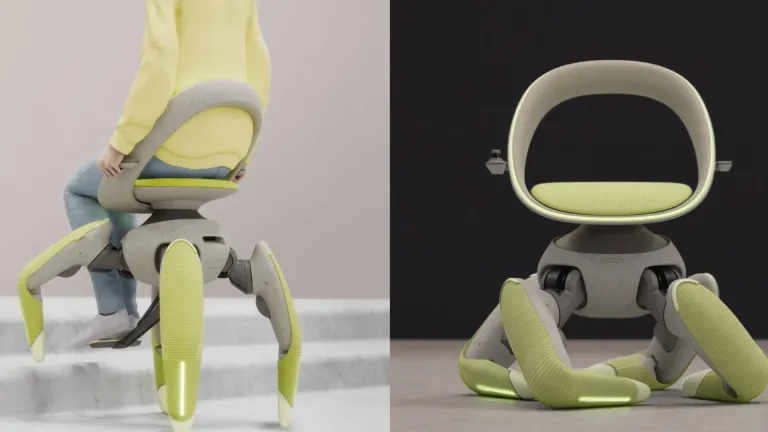 Silla robótica Walk Me en el Japan Mobility Show 2025