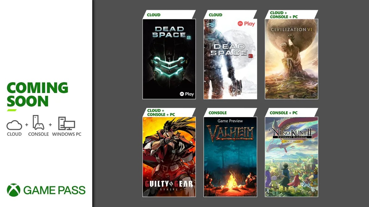 Terror espacial, juego de lucha lleno de acción y un exitoso simulador de supervivencia: Game Pass desvela las novedades de marzo Terror espacial, juego de lucha lleno de acción y un exitoso simulador de supervivencia: Game Pass desvela las novedades de marzo