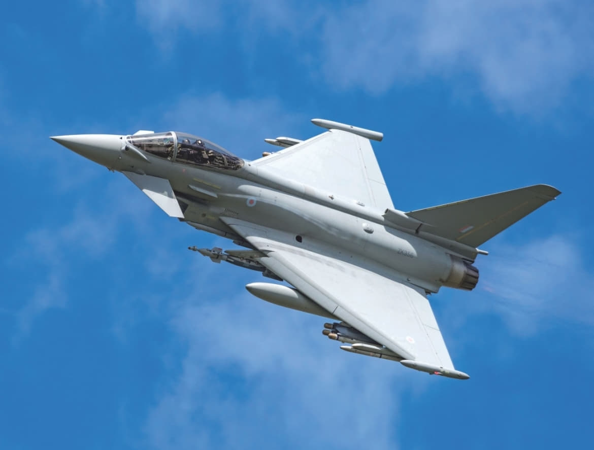 Avión de combate Eurofighter Typhoon Avión de combate Eurofighter Typhoon