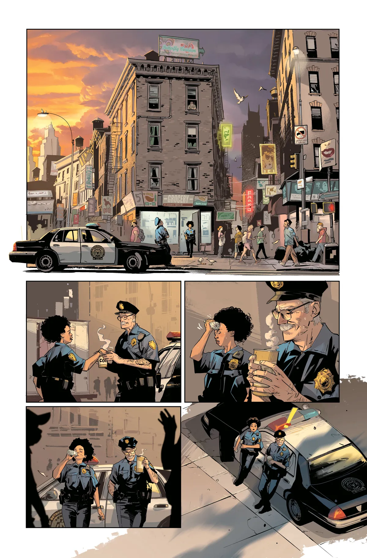 Ilustraciones para el cómic