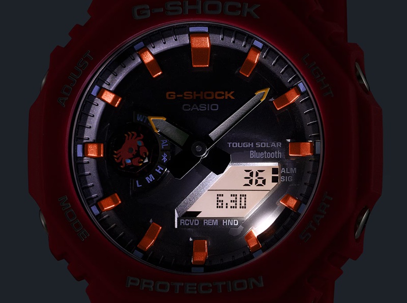 Cierre del reloj Casio G-Shock Rock Crab