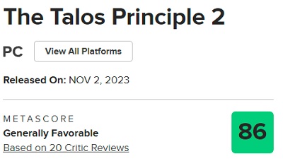 Un magnífico juego de puzzle con un profundo significado: la crítica alaba The Talos Principle 2 y le otorga altas puntuaciones.-3 Un magnífico juego de puzzle con un profundo significado: la crítica alaba The Talos Principle 2 y le otorga altas puntuaciones.-3