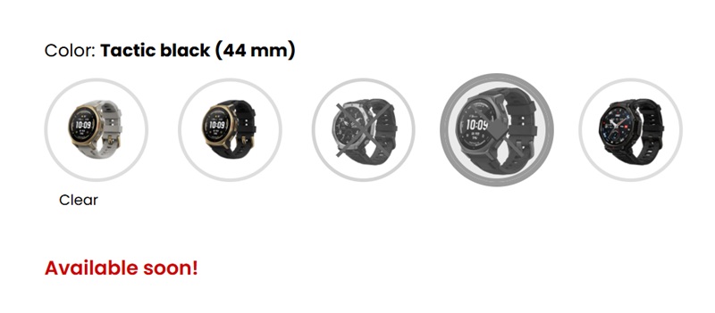 Relojes inteligentes Amazfit T-Rex 3 Pro Negro Táctico con características adicionales