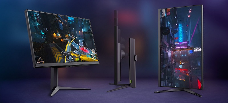 Дизайн игрового монитора LG UltraGear 32GS75QN-B Дизайн игрового монитора LG UltraGear 32GS75QN-B