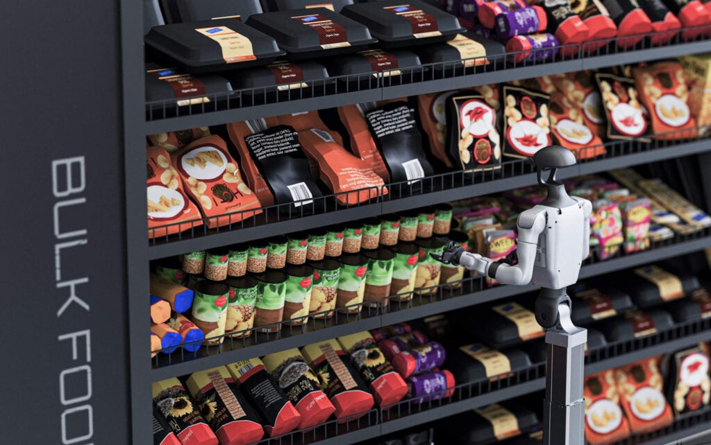 Robot humanoide Unitree G1-D en movimiento