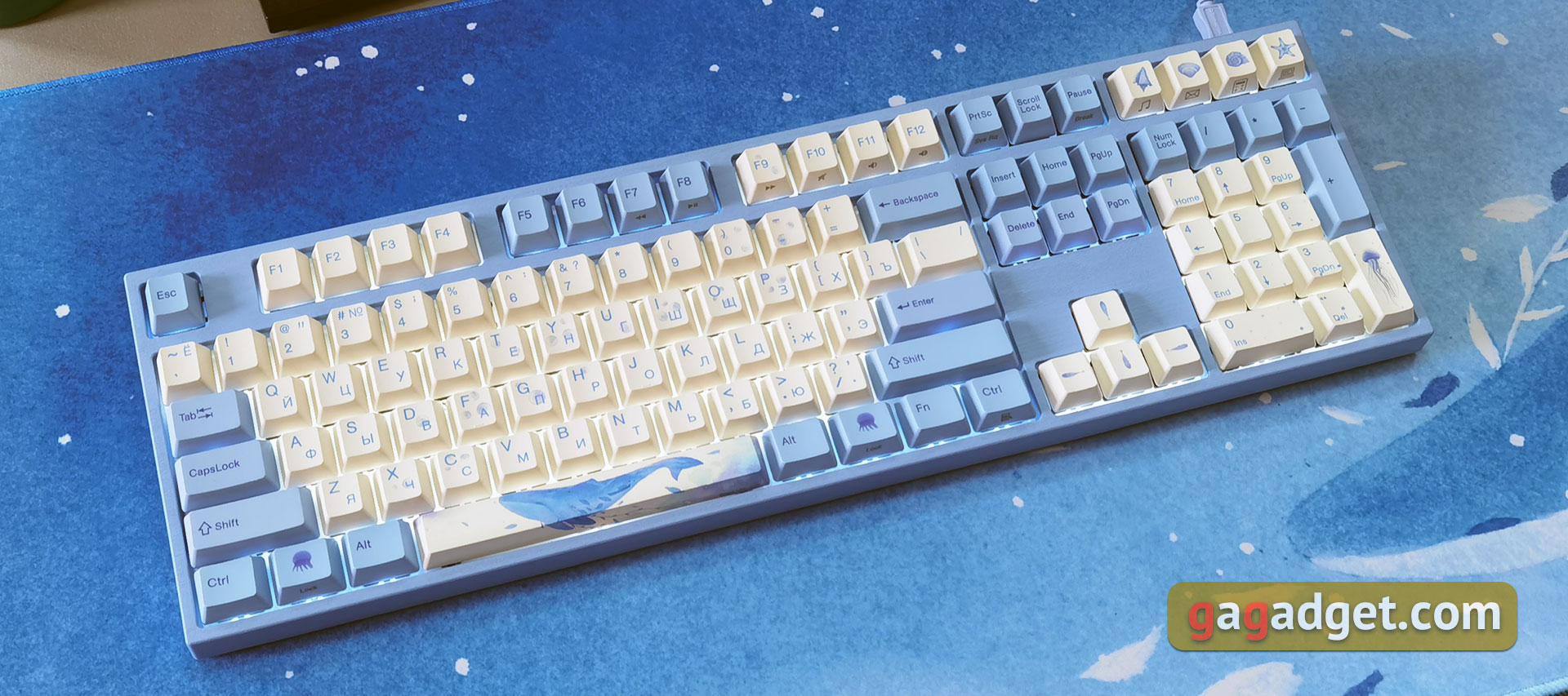 Reseña del Varmilo VA108M Sea Melody: un teclado mecánico Hi-End Reseña del Varmilo VA108M Sea Melody: un teclado mecánico Hi-End