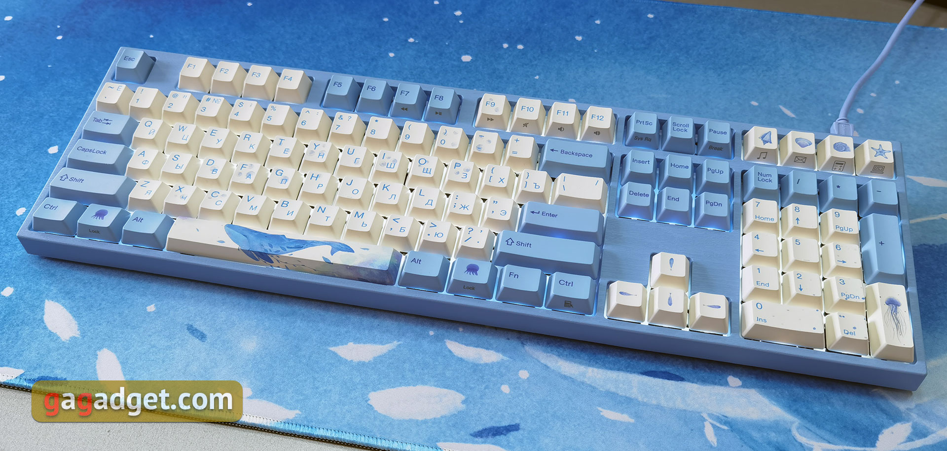 Reseña del Varmilo VA108M Sea Melody: un teclado mecánico Hi-End-8 Reseña del Varmilo VA108M Sea Melody: un teclado mecánico Hi-End-8