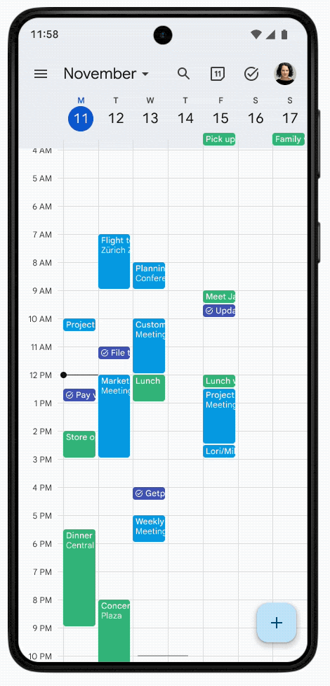 Google ha integrado las funciones de Tareas en Calendario en Android y ha facilitado la búsqueda de archivos en Drive-2