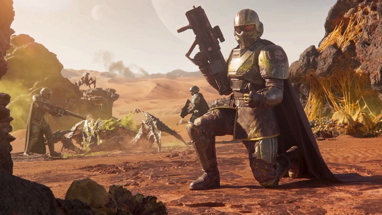 El escándalo cobra fuerza: el shooter Helldivers 2 es retirado de la venta en 177 países