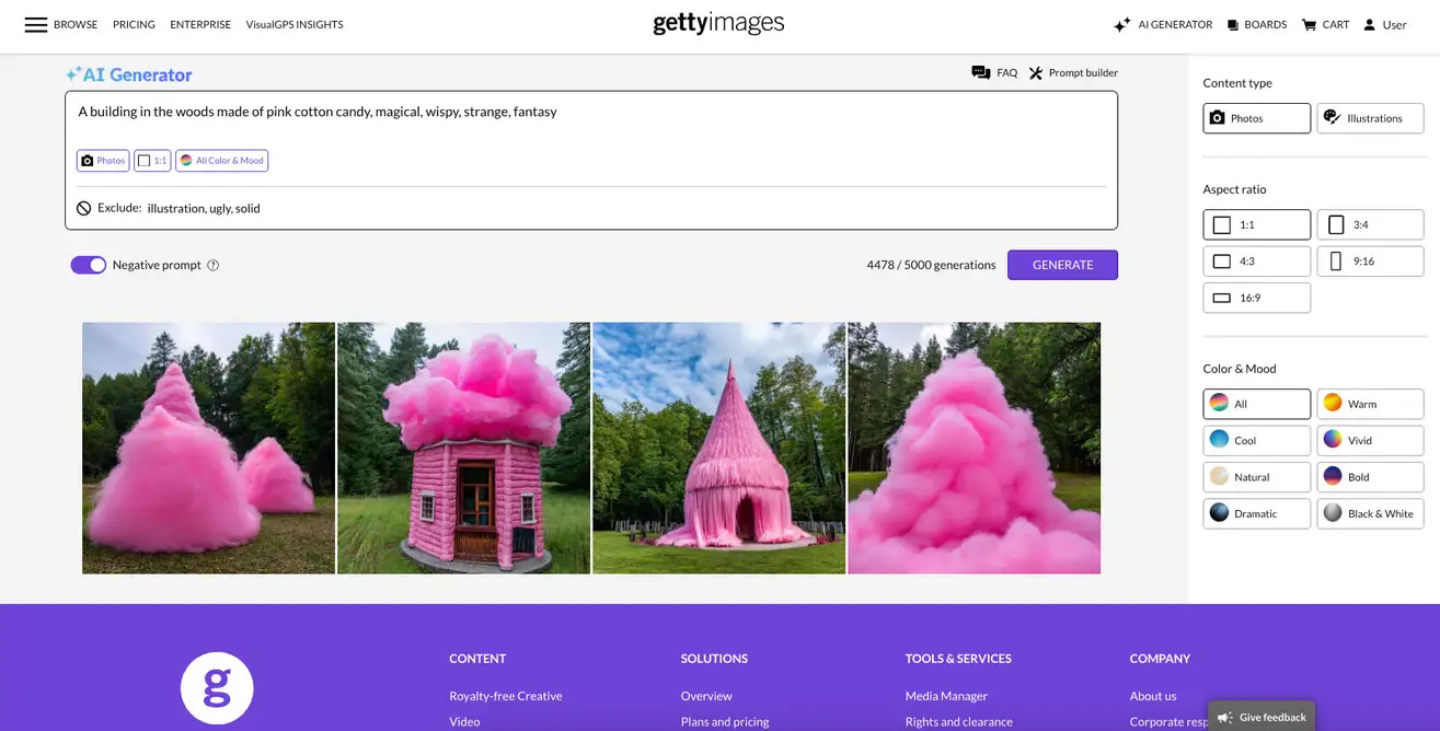 Getty Images ha lanzado un generador de imágenes sobre contenidos con licencia-2 Getty Images ha lanzado un generador de imágenes sobre contenidos con licencia-2