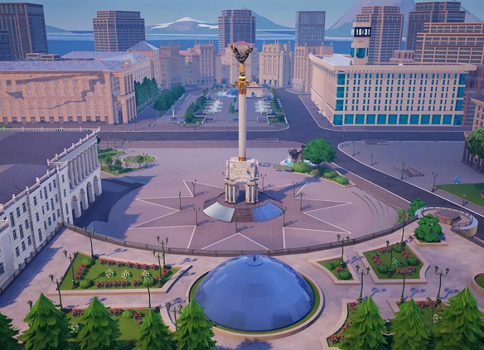 ¡Participa! Fortnite tiene una oportunidad única para ayudar a reconstruir Ucrania paseando por el centro virtual de Kiev-2 ¡Participa! Fortnite tiene una oportunidad única para ayudar a reconstruir Ucrania paseando por el centro virtual de Kiev-2