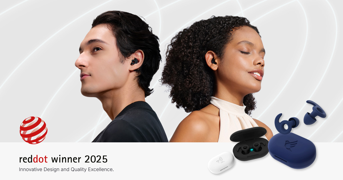 Los tapones para los oídos Welove han ganado el prestigioso Premio Red Dot de Diseño 2025